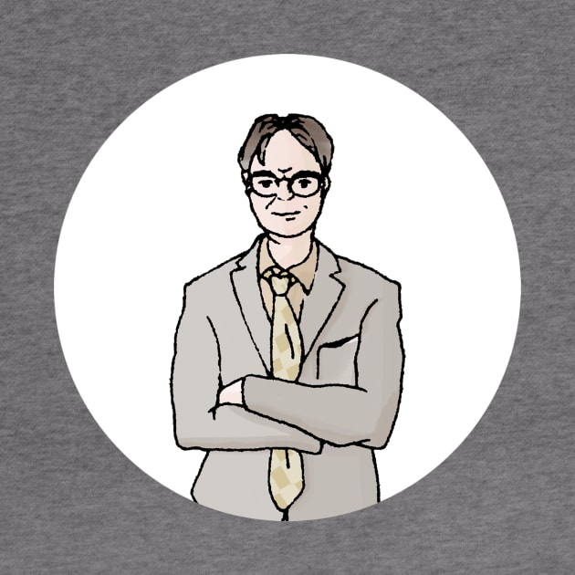 Dwight Schrute by fableillustration